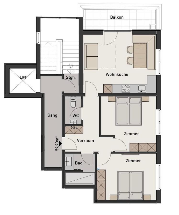 Appartement Kramerhaus Hollersbach im Pinzgau Buitenkant foto